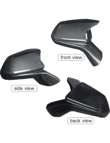 Tapa de Espejo Lateral Fibra de Carbono Fouedy para Chevy Camaro 2016-2021