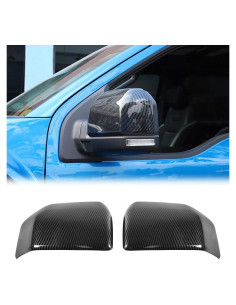 Cubierta de Espejo Lateral JeCar para Ford F150 2015-2020 Fibra de Carbono