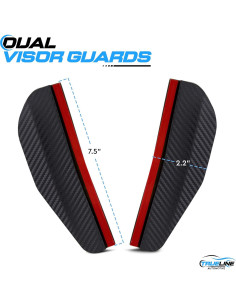 Protector de Lluvia para Espejo Lateral True Line - Fibra de Carbono 2