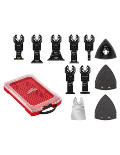 Kit de Hojas Multi-Herramienta Milwaukee 15 Piezas OPEN-LOK