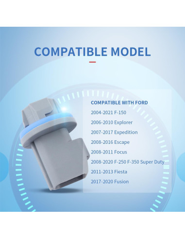 Zócalo de Luz de Placa Stacool para Ford F-150 2004-2021