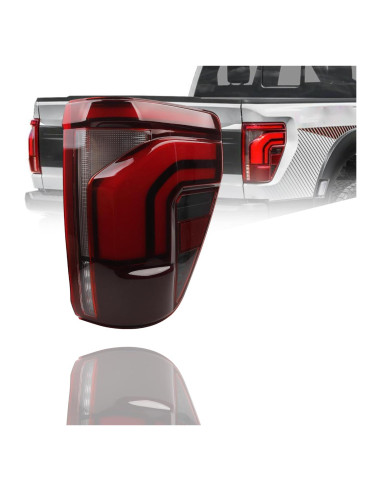 Luz Trasera LED Dasbecan Lado Pasajero Derecho Ford F150 2024-2025