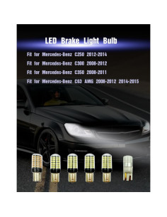 Bombillas LED de freno y giro OWNDR para Mercedes-Benz 2
