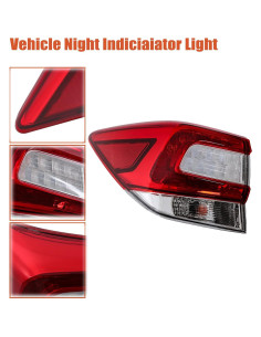 Luz Trasera Izquierda Exterior Labwork para Subaru Crosstrek 2018-2019 e Impreza 2017-2019 2
