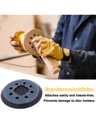 4 Almohadillas de Lijado 12.7 cm DeWalt DWE64233 Compatible