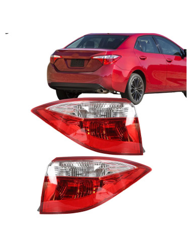 Luces Traseras Thomletha para Toyota Corolla 2014-2016