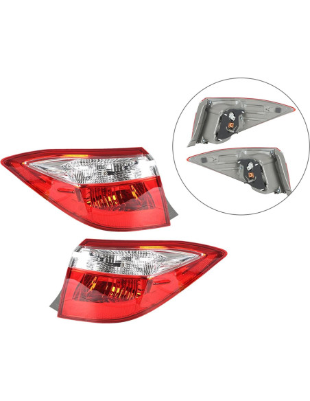 Luces Traseras Thomletha para Toyota Corolla 2014-2016