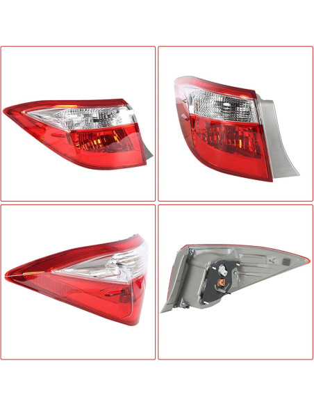 Luces Traseras Thomletha para Toyota Corolla 2014-2016