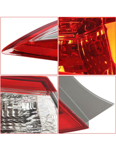 Luces Traseras Thomletha para Toyota Corolla 2014-2016