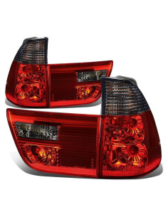 Luces Traseras LED DNA MOTORING TL-E53X500-SM-RD para BMW X5 00-06