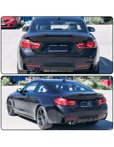 Spoiler de Maletero de Fibra de Carbono MCARCAR para BMW F82 M4 Coupe 2015-2020 2