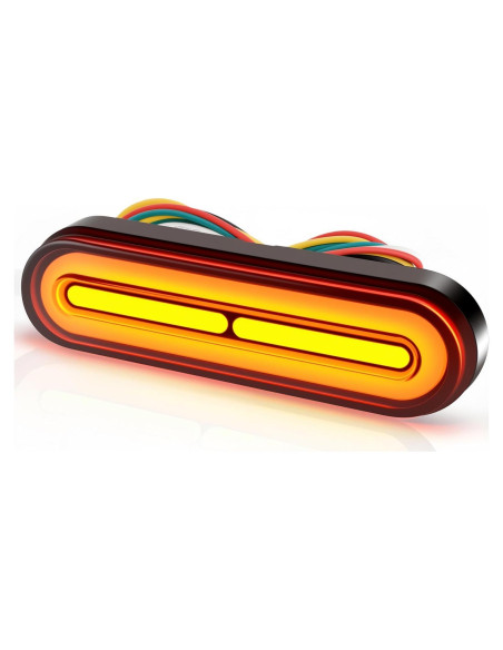 Luz Trasera LED iFunyLED 12V-80V 3 en 1 para Motocicleta