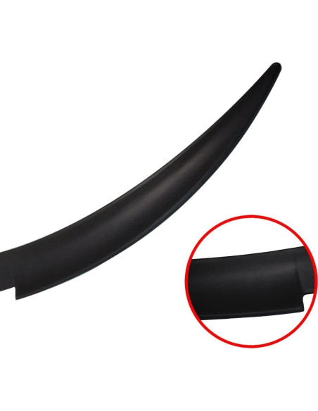 Alerón Trasero AOSK para Tesla Model Y 2020-2024 ABS Negro