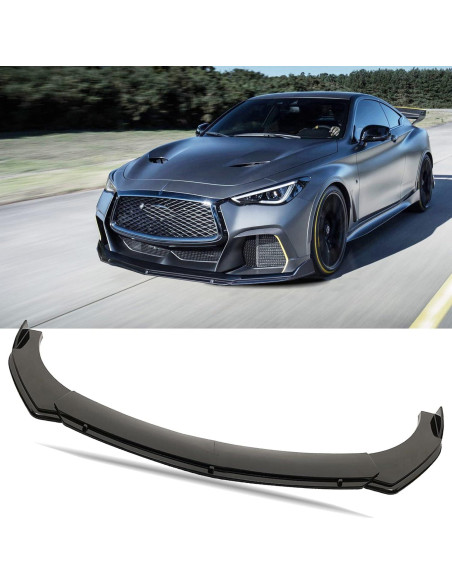 Difusor Protector de Spoiler Frontal DREAMIZER Universal Negro