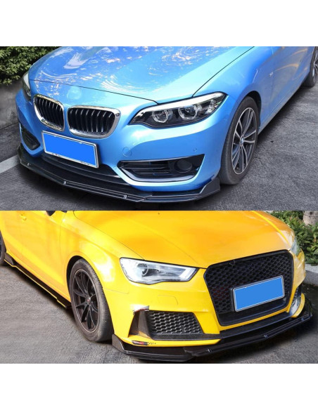 Difusor Protector de Spoiler Frontal DREAMIZER Universal Negro