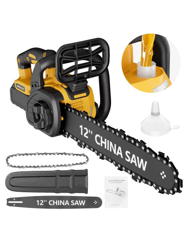 Sierra de Cadena AALOLST 12" Inalámbrica 20V con Lubricación