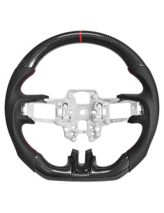 Volante de fibra de carbono EASSAFEX para Mustang 2018-2021