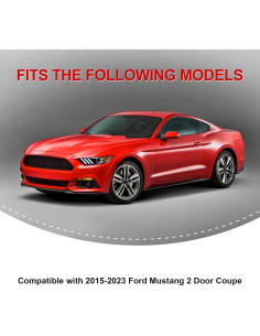 Alerón trasero fibra de carbono Fancemot Ford Mustang 2015-2023 2