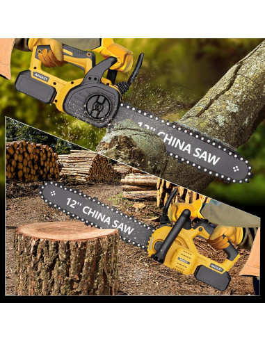 Sierra de Cadena AALOLST 12" Inalámbrica 20V con Lubricación