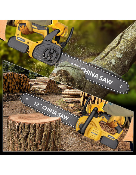 Sierra de Cadena AALOLST 12" Inalámbrica 20V con Lubricación