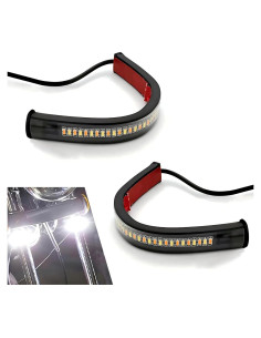 2 Tiras LED de Señal de Giro Dogary 36 SMD 3014 para Motocicleta