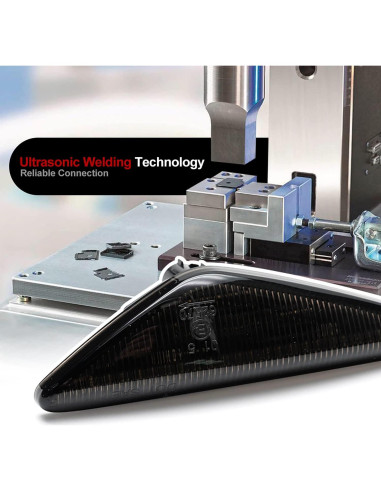 2 Pcs Luz de Marcador Lateral LED Ámbar BMW E46 2004-2006