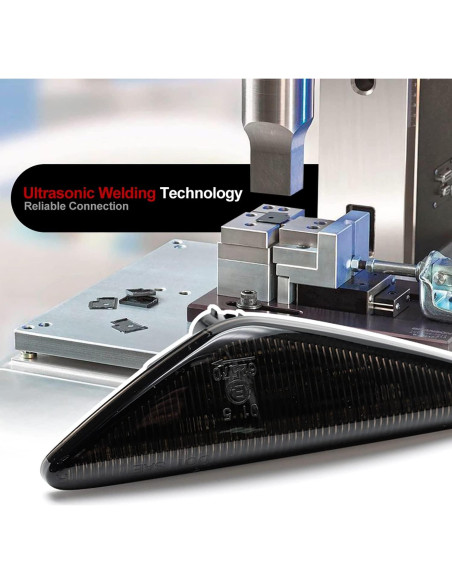 2 Pcs Luz de Marcador Lateral LED Ámbar BMW E46 2004-2006