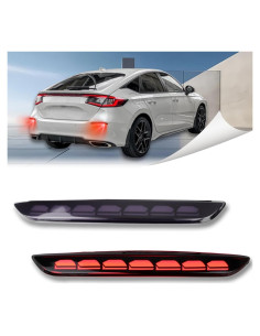 Lámparas de Niebla LED Ahumadas para Honda Civic 2022-2024
