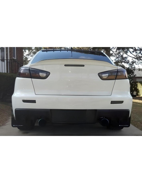 Luces Reflectoras LED Parachoques iJDMTOY Ahumadas para Mitsubishi