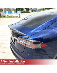 Spoiler de Maletero Fibra de Carbono JC SPORTLINE para Tesla Model S 2012-2025 2