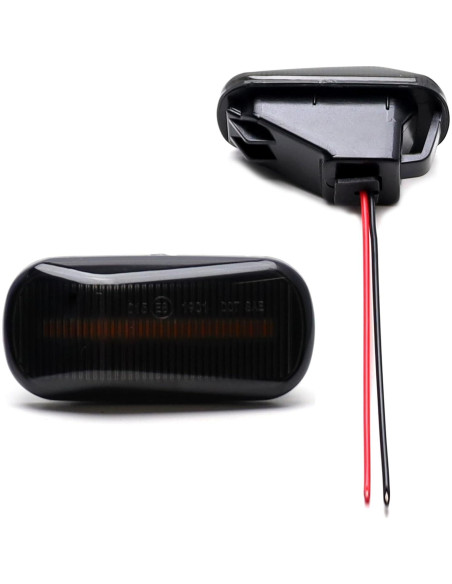 Kit Completo de Luz de Marcador Lateral LED Ahumado iJDMTOY para Honda S2000 2000-2009