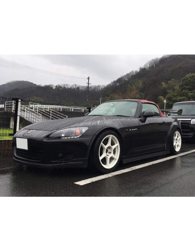 Kit Completo de Luz de Marcador Lateral LED Ahumado iJDMTOY para Honda S2000 2000-2009