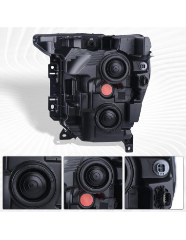 Faros halógenos Duolctrams OEM Ford F150 2021-2023 lado derecho