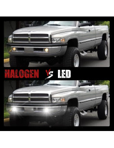 Faros Antiniebla LED BUNKER INDUST para Dodge Ram 1994-2002 2