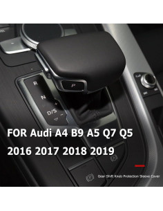 Cubierta pomo de cambio Kakulkomen para Audi A4 A5 Q5 Q7 2016-2019 2