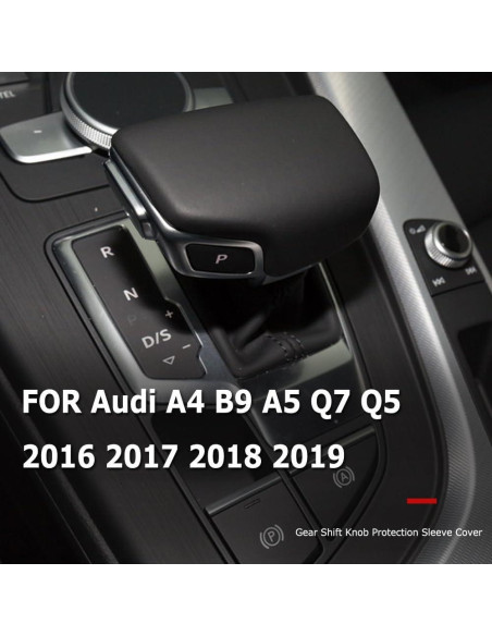 Cubierta pomo de cambio Kakulkomen para Audi A4 A5 Q5 Q7 2016-2019