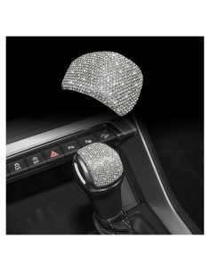 Cubierta de Palanca de Cambios Cristal CONGCONG para Audi Q3 2019-2024