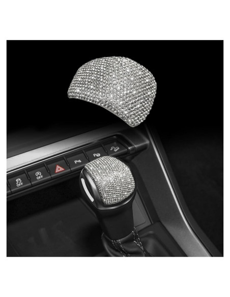 Cubierta de Palanca de Cambios Cristal CONGCONG para Audi Q3 2019-2024