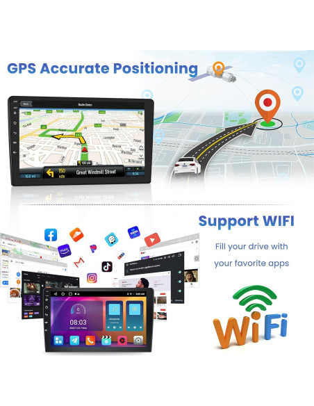 Estéreo de coche Android Inefala 9" 2G+64G para BMW E39 E53 M5