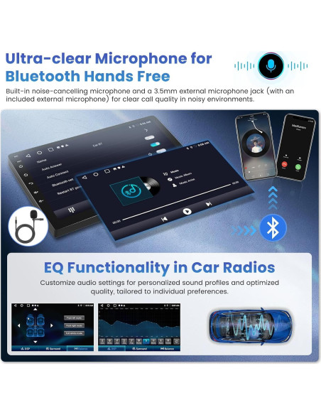 Estéreo de coche Android Inefala 9" 2G+64G para BMW E39 E53 M5