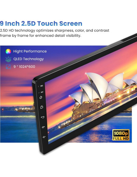 Estéreo de coche Android Inefala 9" 2G+64G para BMW E39 E53 M5