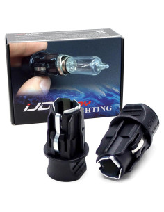 Adaptadores de Socket de Bombilla H21W BAY9S iJDMTOY para BMW