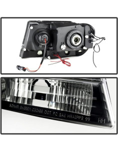 Faros Proyector LED Spyder 5078568 Negro/Ahumado 2