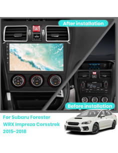 Radio de Coche Android 13 AWESAFE 9" para Subaru 2015-2018 2