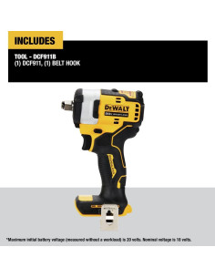 Llave de Impacto DEWALT DCF911B 20V 1/2" 338,9 Nm 2