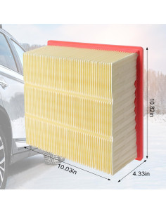 Filtro de Aire NuFlySic 53034051AB para Dodge Ram 2500 3500 6.7L Diesel 2