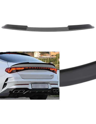 Alerón de Techo para Kia K5 2021-2023 - CCIYU ABS Negro