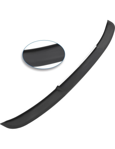 Alerón de Techo para Kia K5 2021-2023 - CCIYU ABS Negro