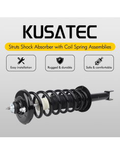 Amortiguadores Completos Traseros KUSATEC para Honda Accord 2008-2012 2
