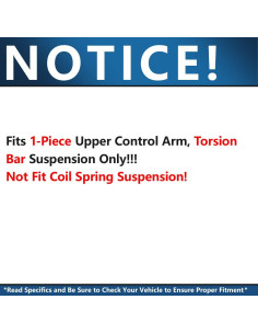 Kit de Suspensión Detroit Axle 8 Piezas para Ford y Mazda 2